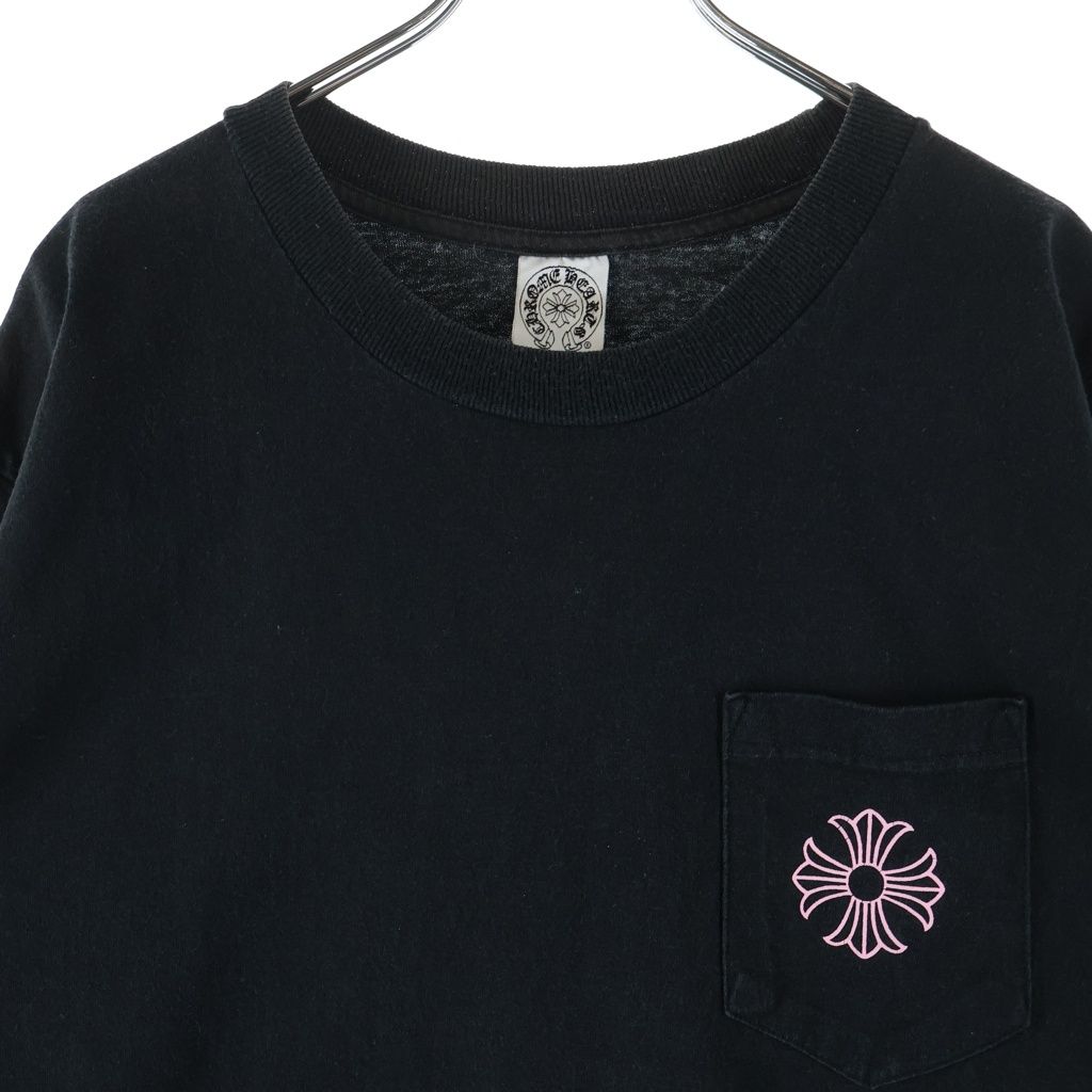Chrome Hearts Vintage Back CH Plus Print Short Sleeve T-Shirt — view 3
