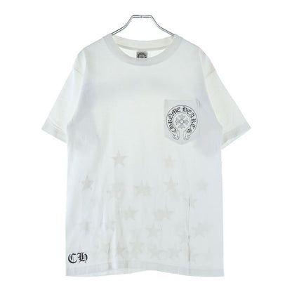 Chrome Hearts Vintage Back Scroll Label Star Print Short Sleeve Pocket T-Shirt — view 2