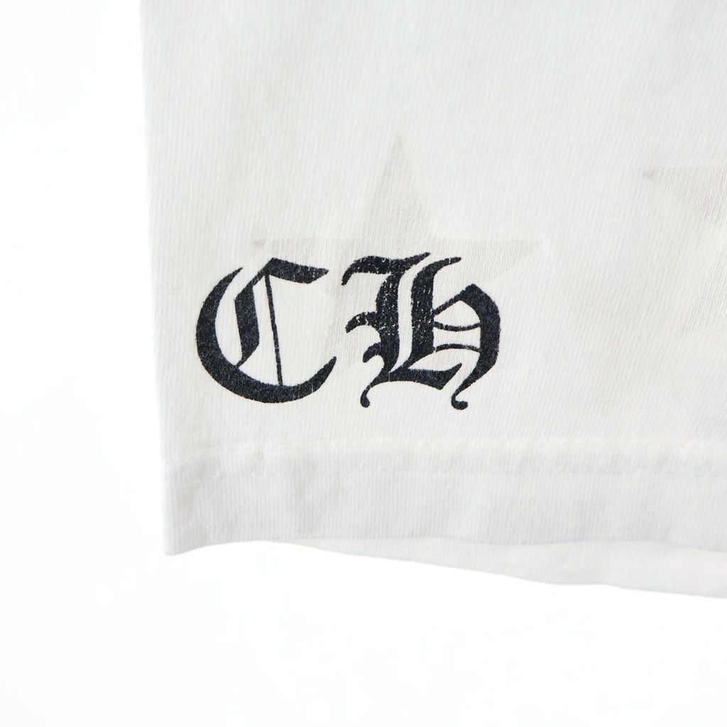 Chrome Hearts Vintage Back Scroll Label Star Print Short Sleeve Pocket T-Shirt — view 6