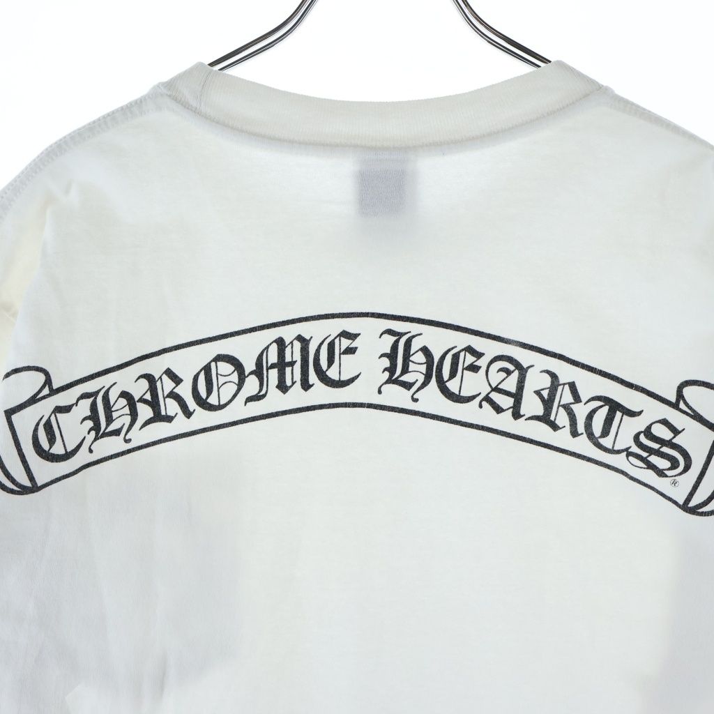 Chrome Hearts Vintage Back Scroll Label Star Print Short Sleeve Pocket T-Shirt — view 4