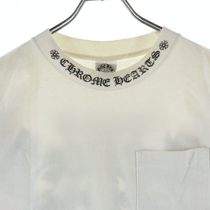 Chrome Hearts Vintage Neck Logo Back Vine Daga Print Long Sleeve T-Shirt — view 3