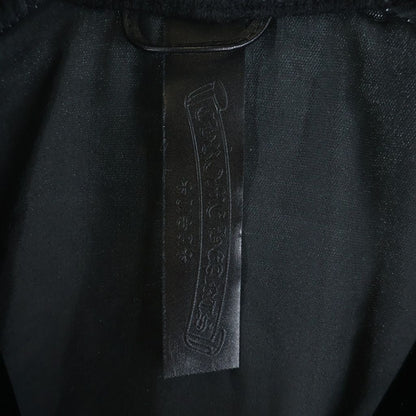 Chrome Hearts Velvet Track Jacket Logo Embroidery Velour Navy — view 7