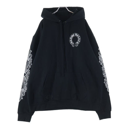 Chrome Hearts Sweatshirt Plvr Sleeve Floral Back Horse Shoe Print Pullover — view 2