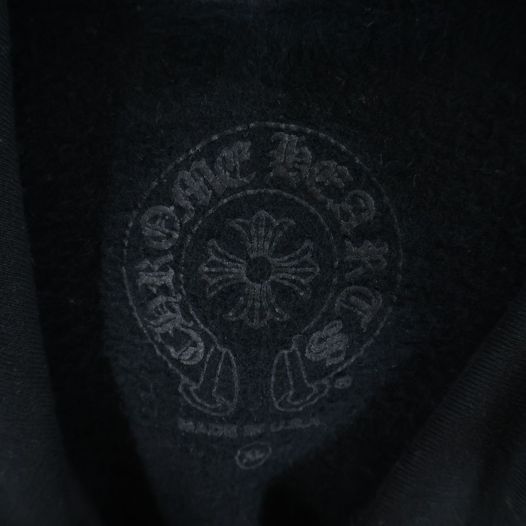 Chrome Hearts Sweatshirt Plvr Sleeve Floral Back Horse Shoe Print Pullover — view 7