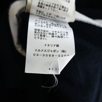Hermes Set Side Line Zip Up Sweatshirt Hoodie Track Pants Navy — view 8