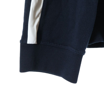 Hermes Set Side Line Zip Up Sweatshirt Hoodie Track Pants Navy — view 4