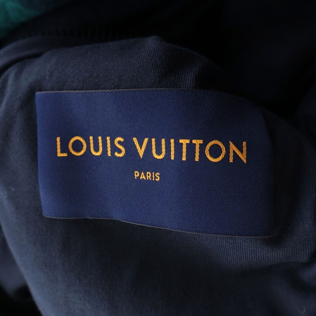 Louis Vuitton Monogram Jacquard Camouflage Jacket Green — view 6