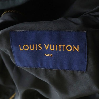 Louis Vuitton Turquoise Button Quilted Overshirt Jacket Black — view 6