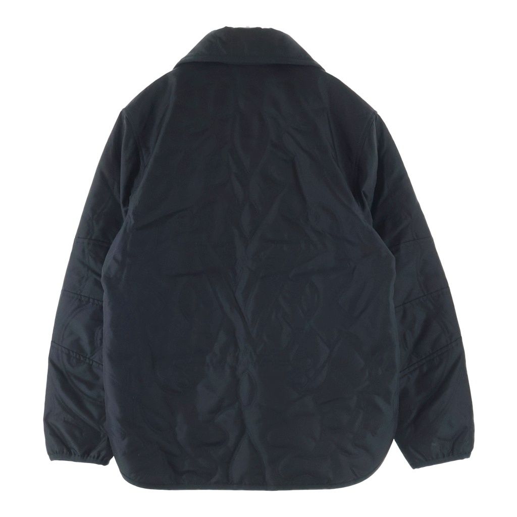 Louis Vuitton Turquoise Button Quilted Overshirt Jacket Black — view 2
