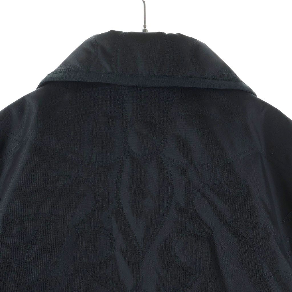 Louis Vuitton Turquoise Button Quilted Overshirt Jacket Black — view 4