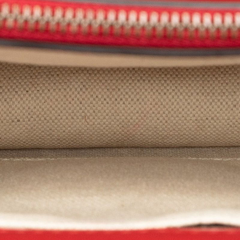 Gucci Dionysus Bamboo 2-Way Shoulder Bag Red Leather — view 8