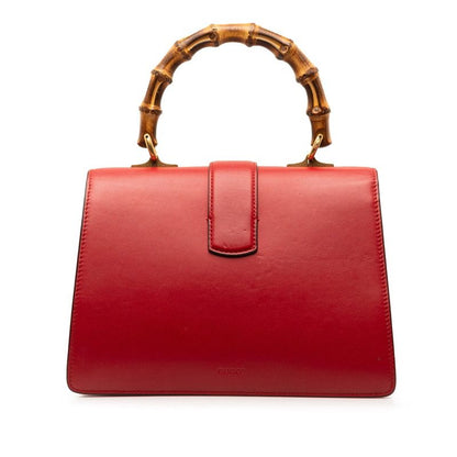 Gucci Dionysus Bamboo 2-Way Shoulder Bag Red Leather — view 3