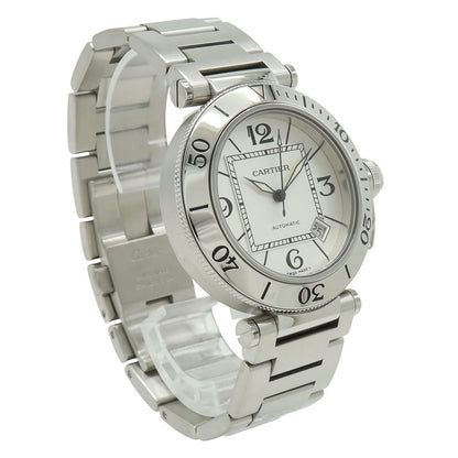 Cartier Pasha Seatimer Silver Dial Automatic Watch — view 3