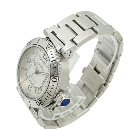 Cartier Pasha Seatimer Silver Dial Automatic Watch — view 6