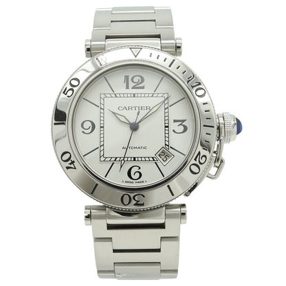 Cartier Pasha Seatimer Silver Dial Automatic Watch — view 4