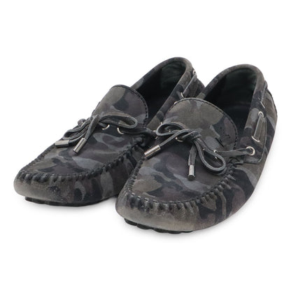 Louis Vuitton Arizona Line Driving Shoes Moccasins Slip Ons Camouflage Pattern