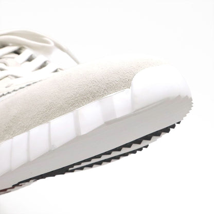 Hermes Bouncing Sneakers Logo Tartan Motif Leather White — view 6
