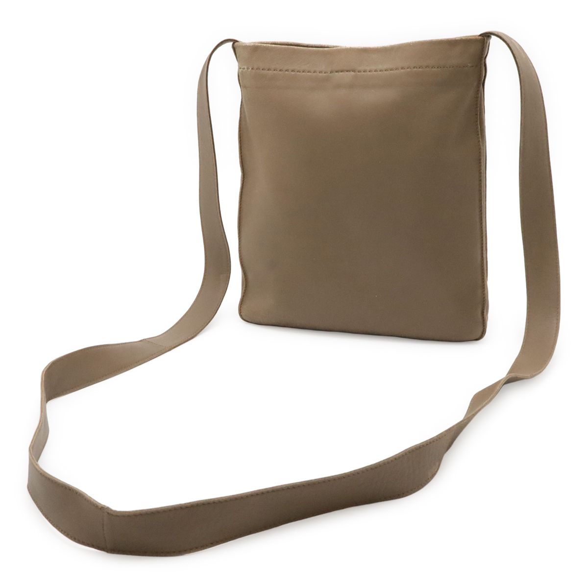 Hermes Clou de Selle Shoulder Bag Pochette Crossbody Perforated Any Milo — view 2