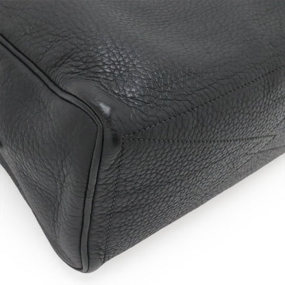 Hermes Trousse Victoria GM Clutch Pouch Case Taurillon Clemence Leather Black — view 3