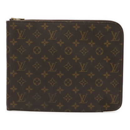 Louis Vuitton Monogram Poche Document Case Clutch Business