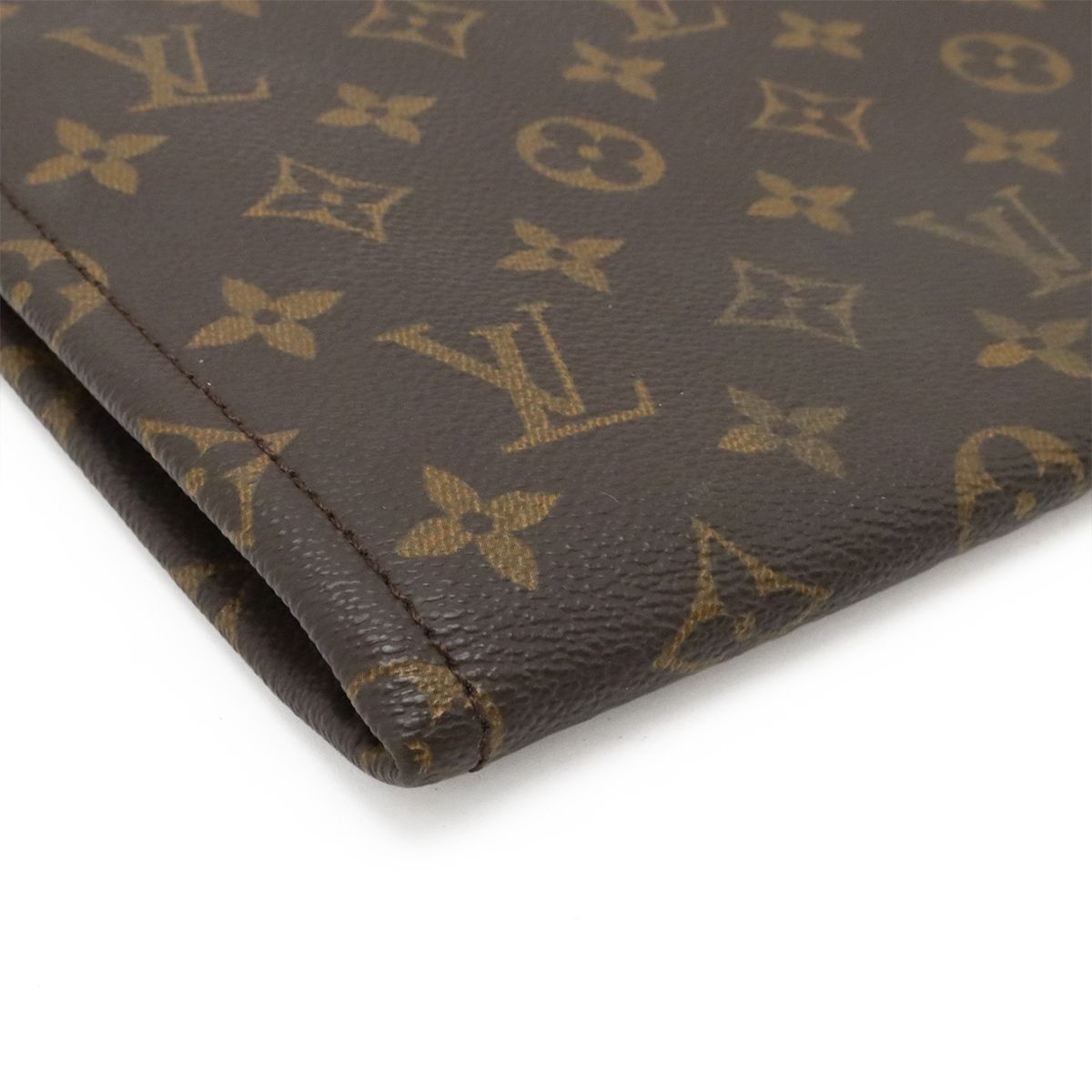 Louis Vuitton Monogram Poche Document Case Clutch Business — view 3