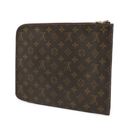 Louis Vuitton Monogram Poche Document Case Clutch Business — view 2