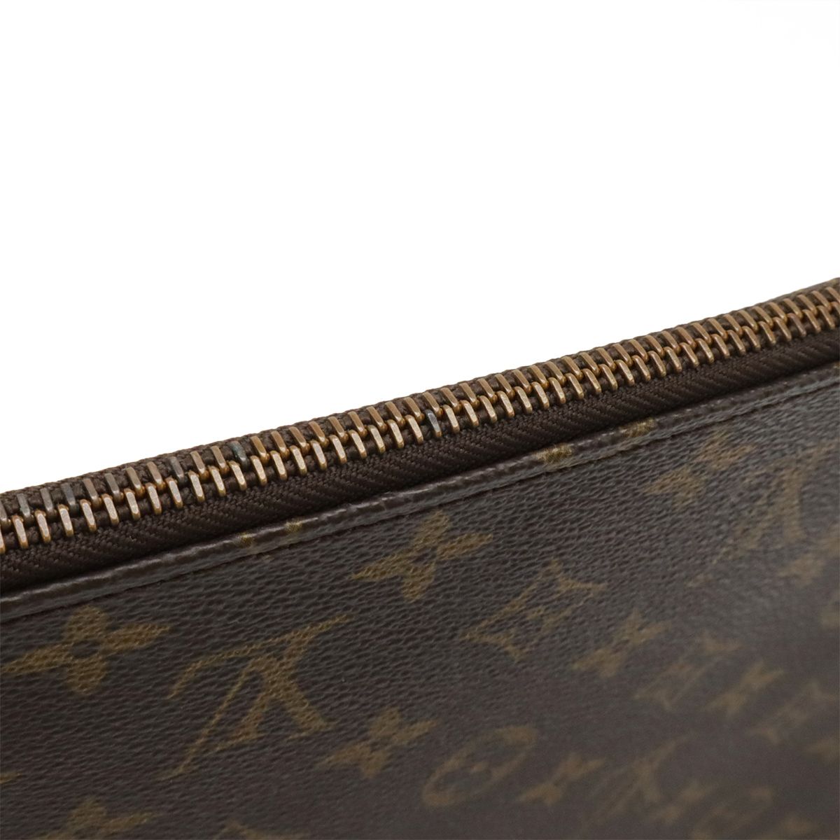 Louis Vuitton Monogram Poche Document Case Clutch Business — view 5