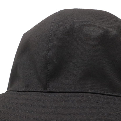 Hermes Hat Twill with Scarf 52% Polyester 28% Rayon 20% Polyurethane Black 56 — view 4