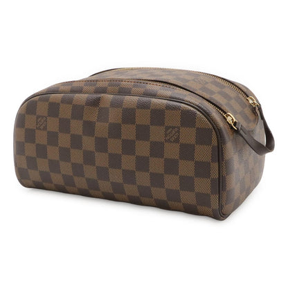 Louis Vuitton Damier Trousse Toilet King Makeup Pouch Travel Multi Second — view 2
