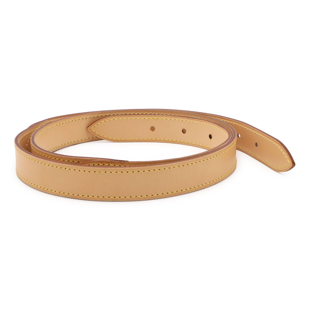 Louis Vuitton Monogram Denim Baggi Long Strap 126.5 cm Leather — view 2