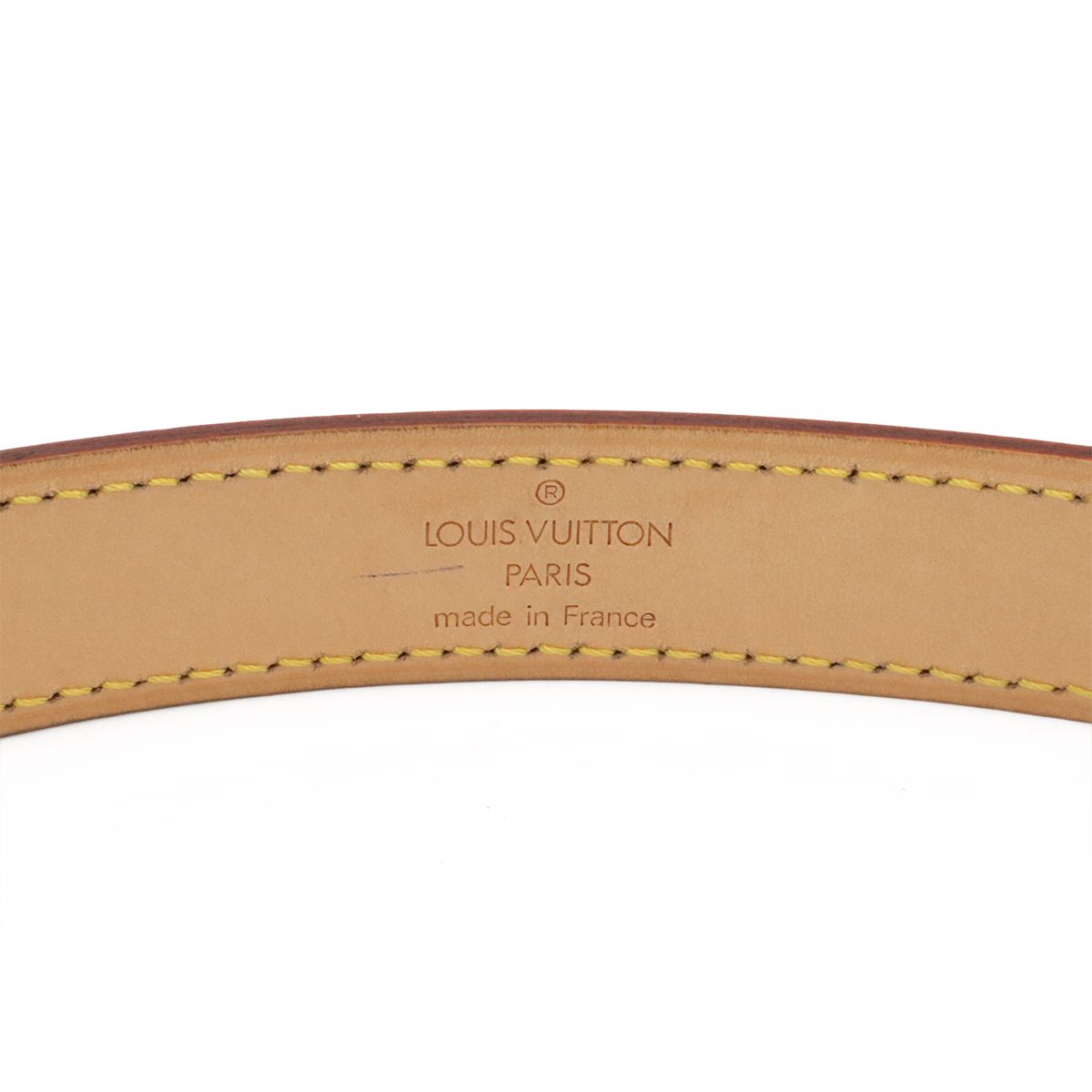 Louis Vuitton Monogram Denim Baggi Long Strap 126.5 cm Leather — view 6