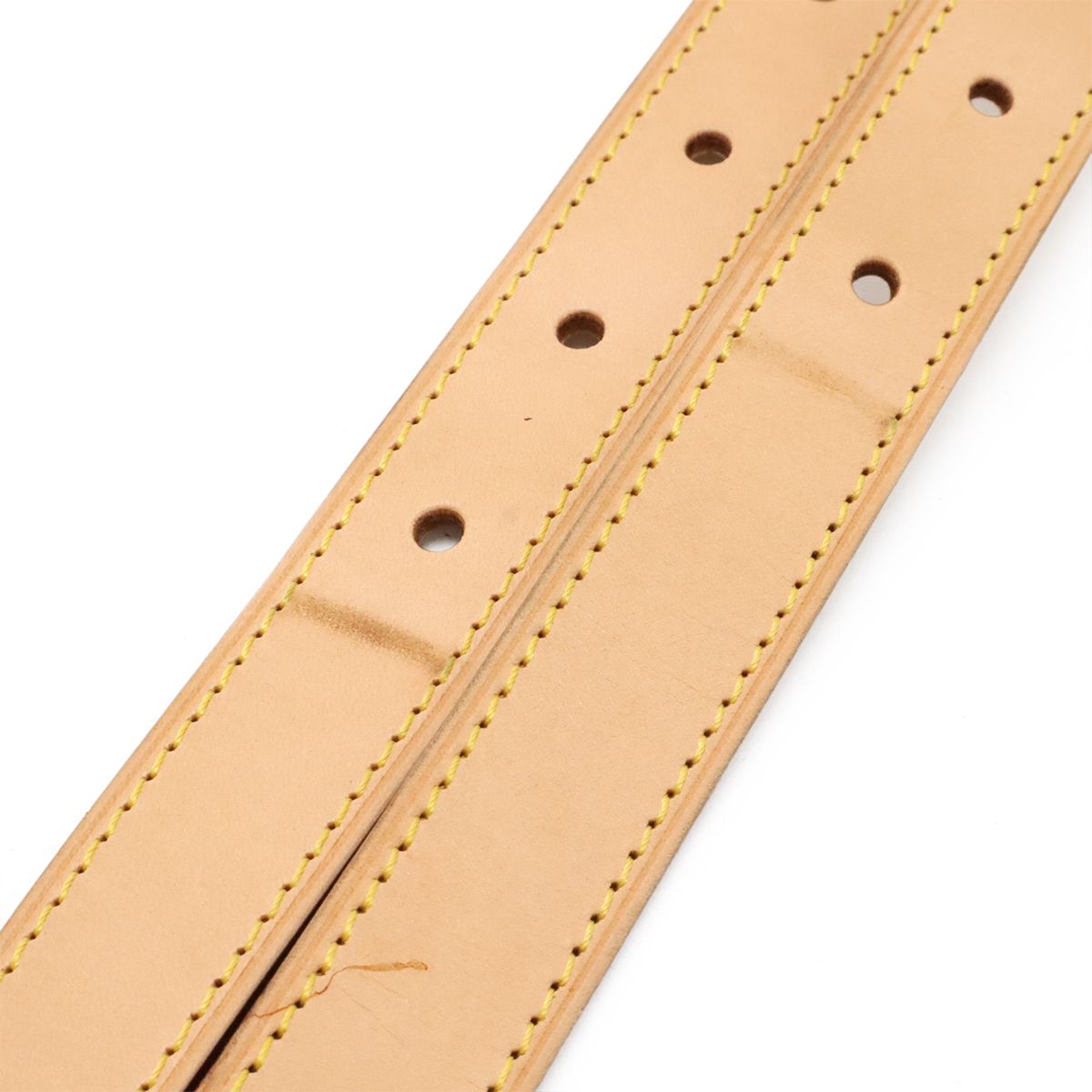 Louis Vuitton Monogram Denim Baggi Long Strap 126.5 cm Leather — view 3