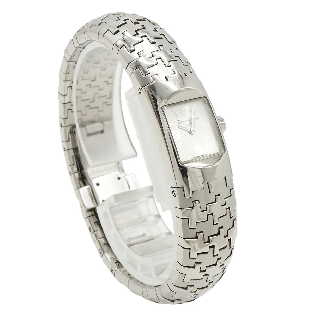 Dior Ific Silver Dial SS Quartz Watch — view 3