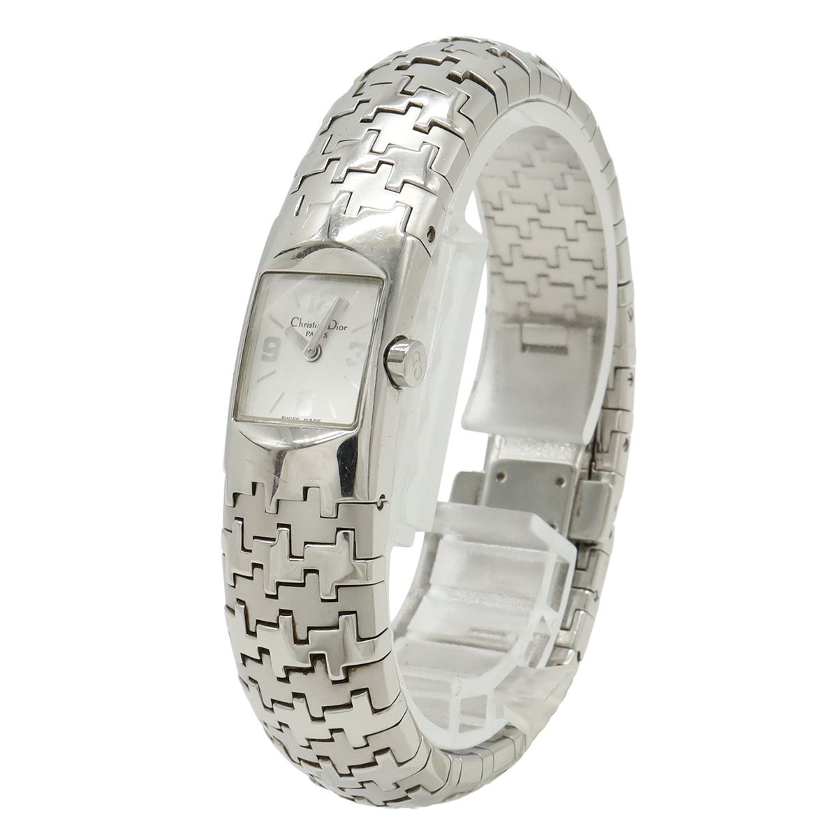 Dior Ific Silver Dial SS Quartz Watch — view 2