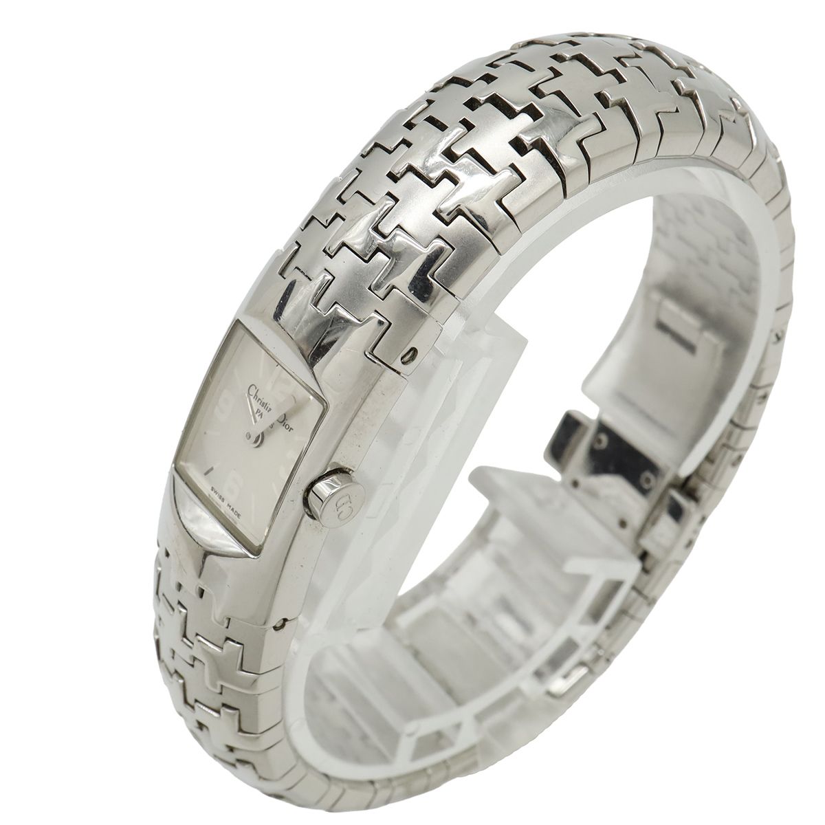 Dior Ific Silver Dial SS Quartz Watch — view 5