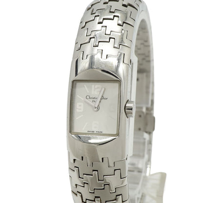 Dior Ific Silver Dial SS Quartz Watch — view 4
