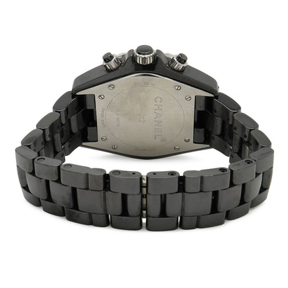 Chanel Chronograph Diamond Black Ceramic Dial Date Automatic Watch — view 7