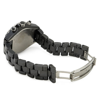 Chanel Chronograph Diamond Black Ceramic Dial Date Automatic Watch — view 8