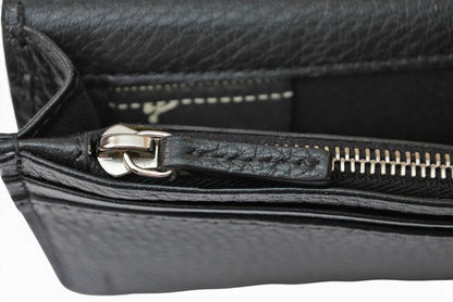 Fendi Wallet Selleria Leather Black Silver — view 9