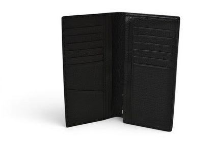 Fendi Wallet Selleria Leather Black Silver — view 6