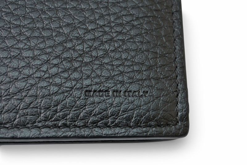 Fendi Wallet Selleria Leather Black Silver — view 8
