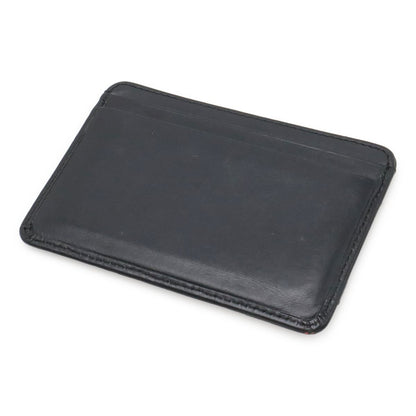 Chanel Cambon Line CC Logo Card Case Business Holder Leather Enamel Black Pink — view 2