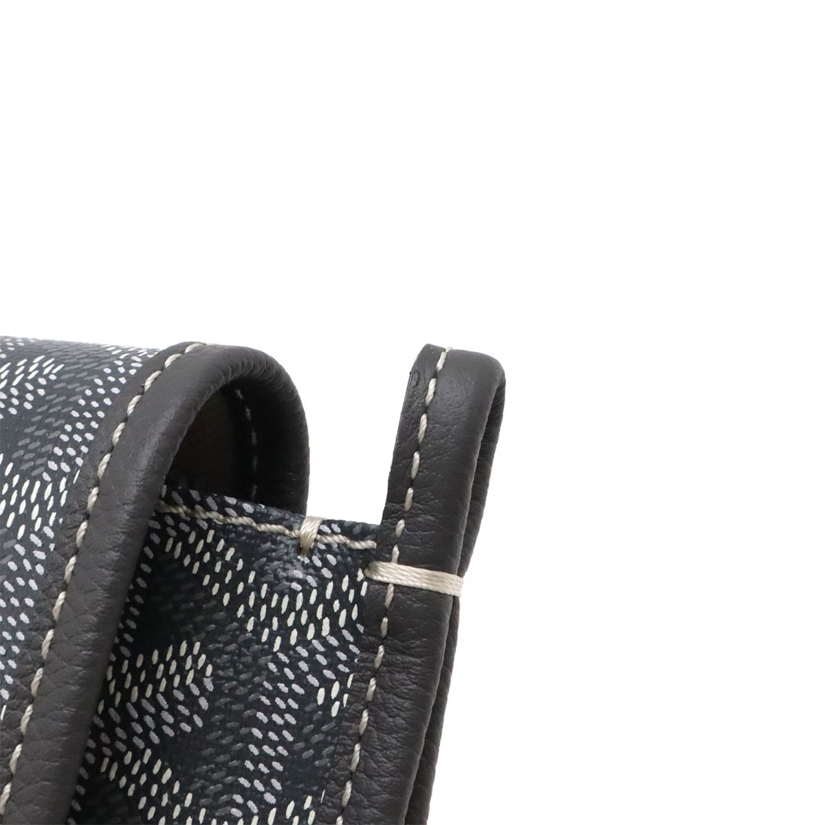Goyard Plumet Pouch Wallet Shoulder Bag Pochette 2-Way Clutch Herringbone — view 4