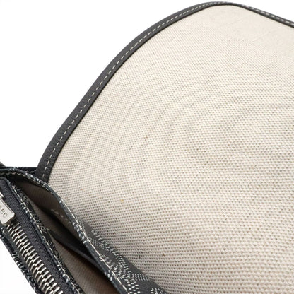Goyard Plumet Pouch Wallet Shoulder Bag Pochette 2-Way Clutch Herringbone — view 8