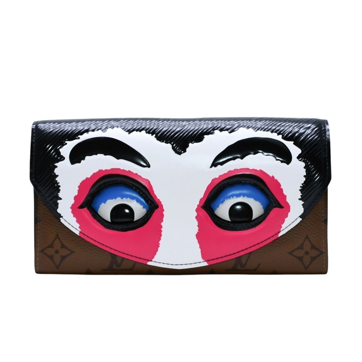 Louis Vuitton Kansai Yamamoto Portefeuille Sarah Kabuki Mask Wallet Monogram — view 2