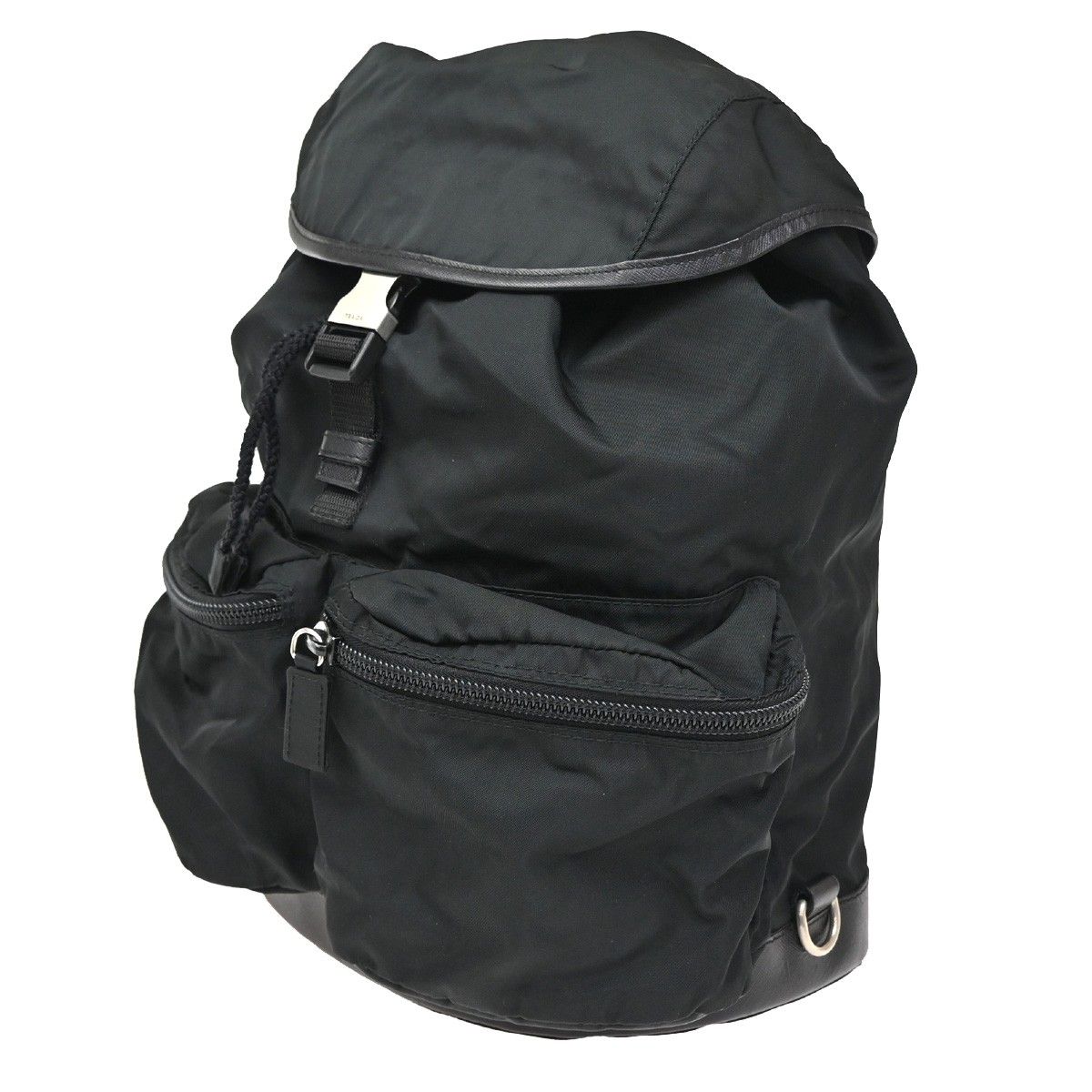 Prada Lussac Backpack Canvas Leather — view 2