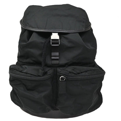 Prada Lussac Backpack Canvas Leather