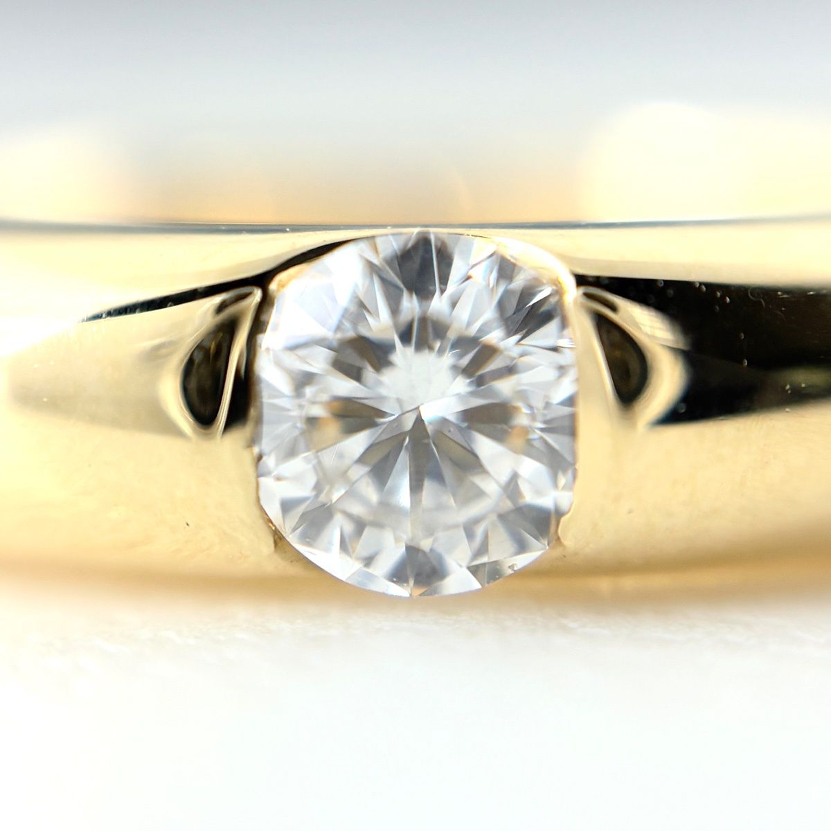 Cartier Ellipuri Ring YG Yellow Gold Diamond — view 2