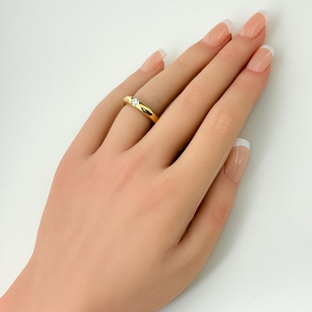 Cartier Ellipuri Ring YG Yellow Gold Diamond — view 5