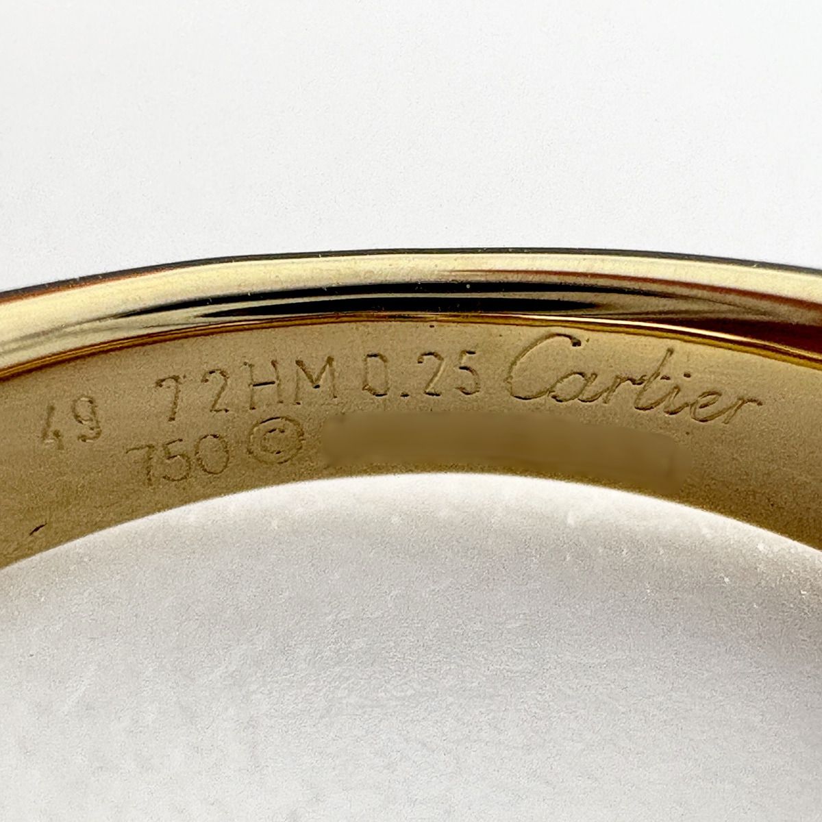 Cartier Ellipuri Ring YG Yellow Gold Diamond — view 6